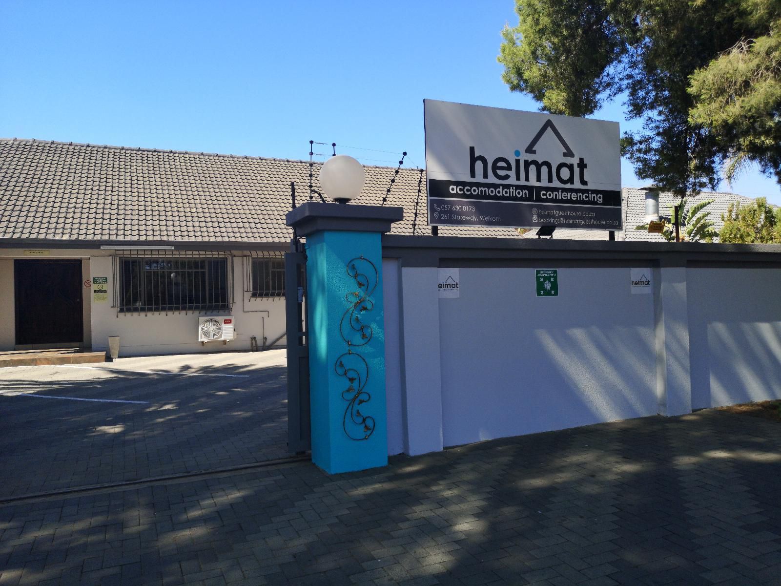 Heimat Guesthouse Welkom Free State South Africa House, Building, Architecture, Shipping Container, Sign