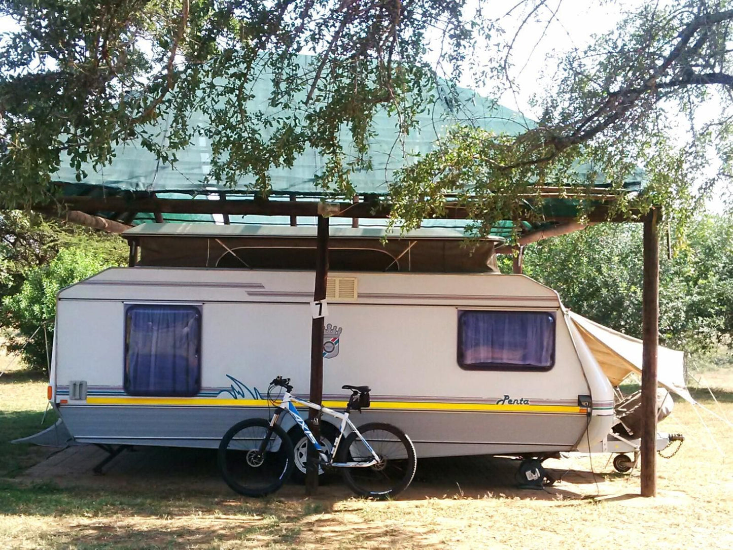 Henk Van Rooyen Park Marloth Park Mpumalanga South Africa Tent, Architecture, Vehicle, Bicycle