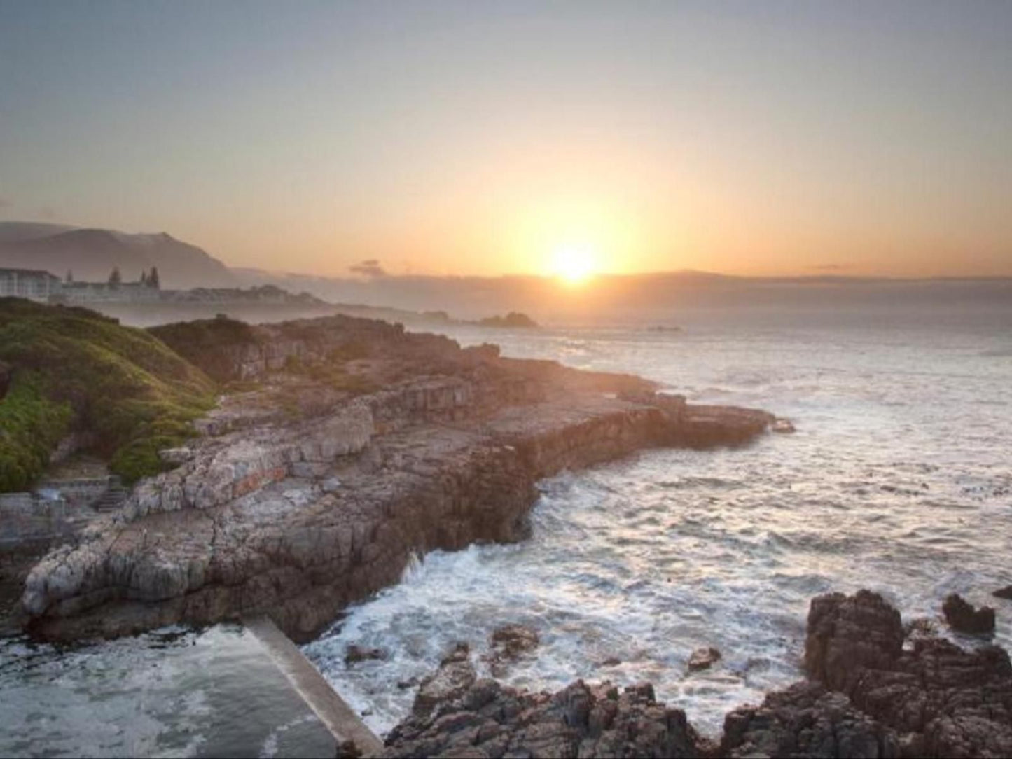 Hermanus Boutique Guesthouse Hermanus Western Cape South Africa Beach, Nature, Sand, Cliff, Ocean, Waters, Sunset, Sky