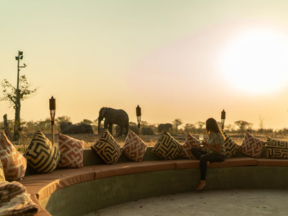 Hideaways Camp Kuzuma, Chobe, Sepia Tones, Person