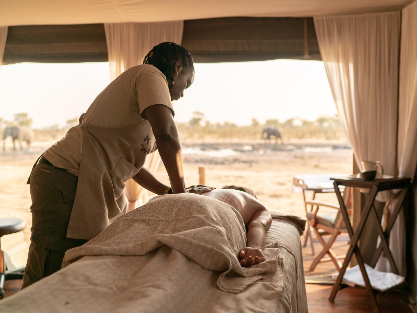 Hideaways Camp Kuzuma, Chobe, Sepia Tones, Person, Portrait