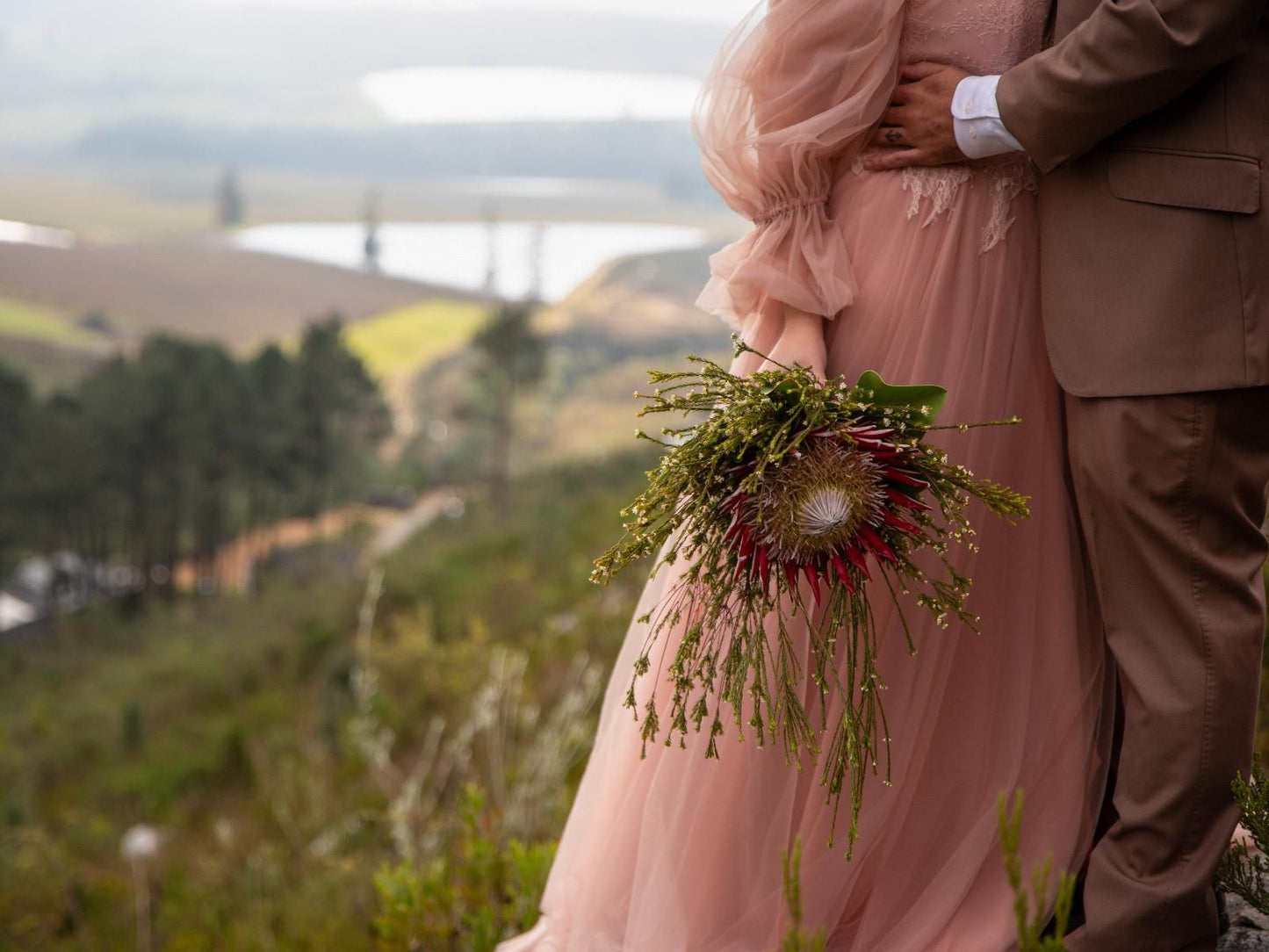 Highlands Lodge Mountain Retreat, Bride, Person, Female, Bridal Couple, Wedding, Portrait