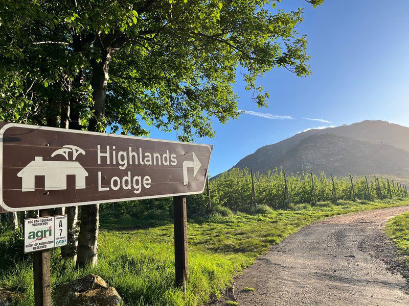 Highlands Lodge Waboomskraal George Western Cape South Africa Complementary Colors, Mountain, Nature, Sign