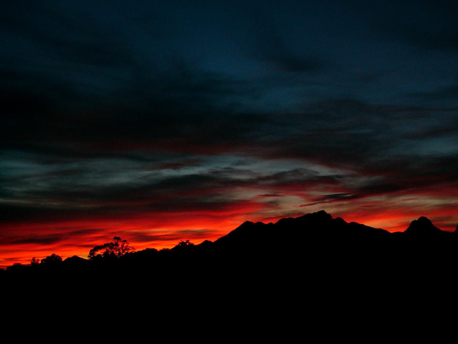 Hildesheim Guest Lodge Hoekwil Wilderness Western Cape South Africa Dark, Sky, Nature, Sunset