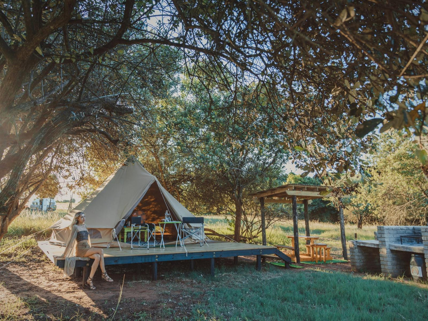 Tipi Tent @ Hluhluwe Bush Camp Glamping Village