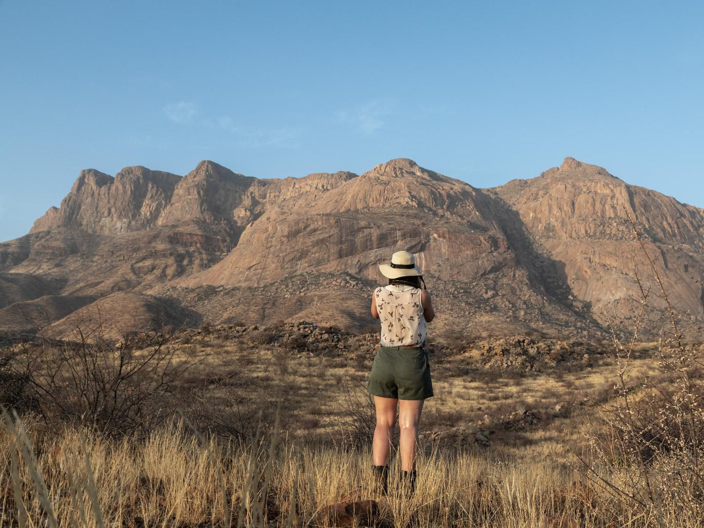 Hohenstein Lodge, Desert, Nature, Sand, Person