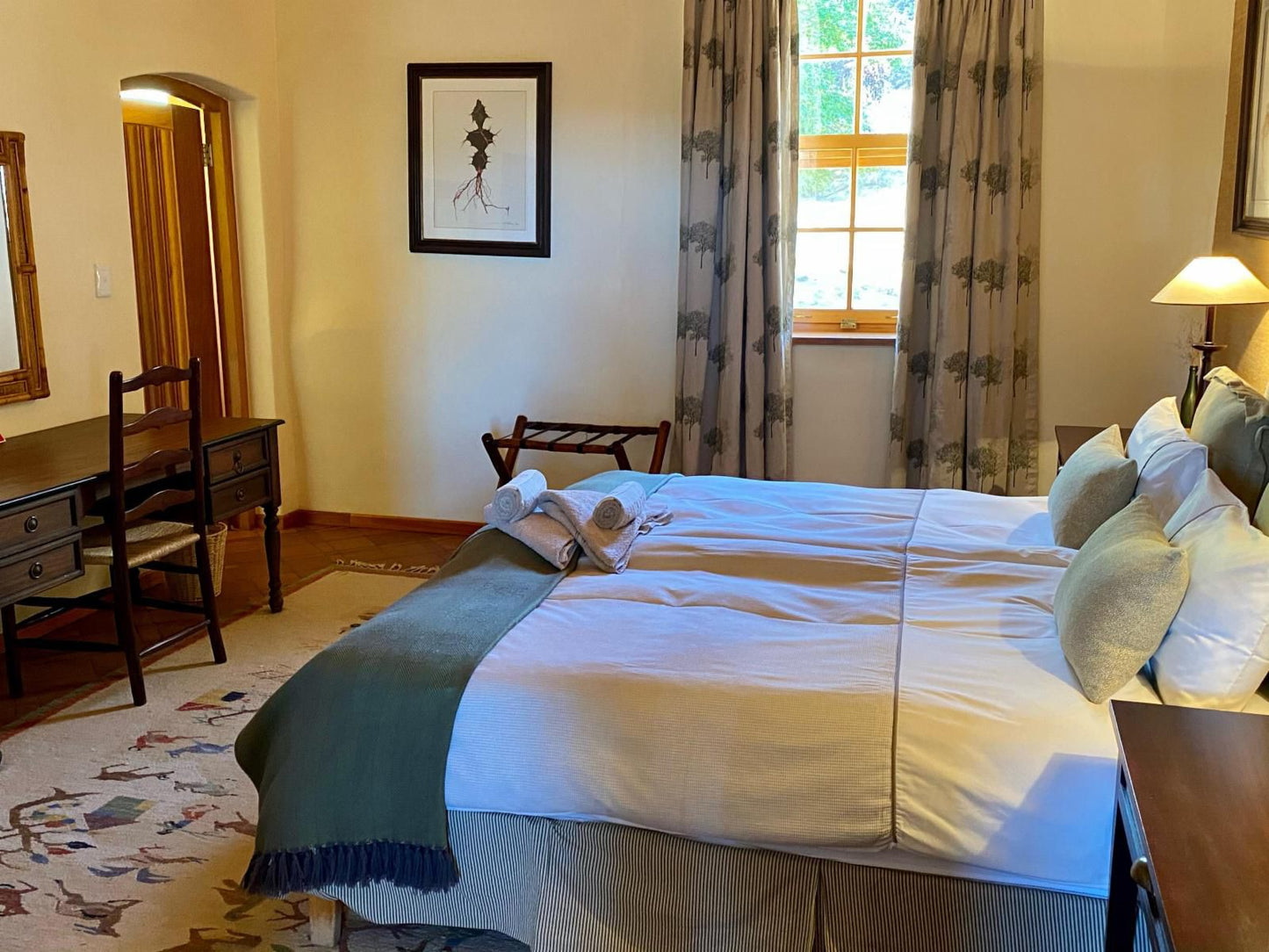 Hohewarte Guestfarm, Double Room, Bedroom