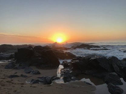 The Holiday Home On The Beach Oslo Beach Kwazulu Natal South Africa Beach, Nature, Sand, Sky, Ocean, Waters, Sunset