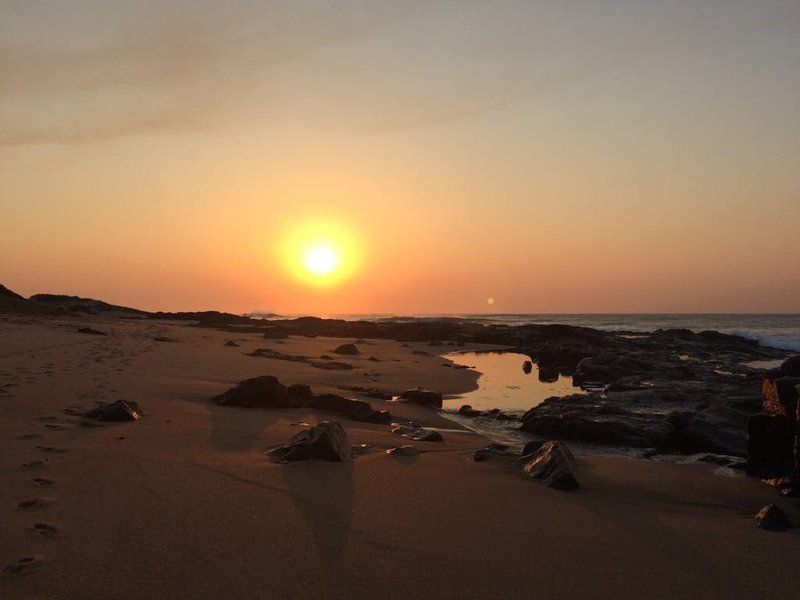 The Holiday Home On The Beach Oslo Beach Kwazulu Natal South Africa Beach, Nature, Sand, Sky, Ocean, Waters, Sunset