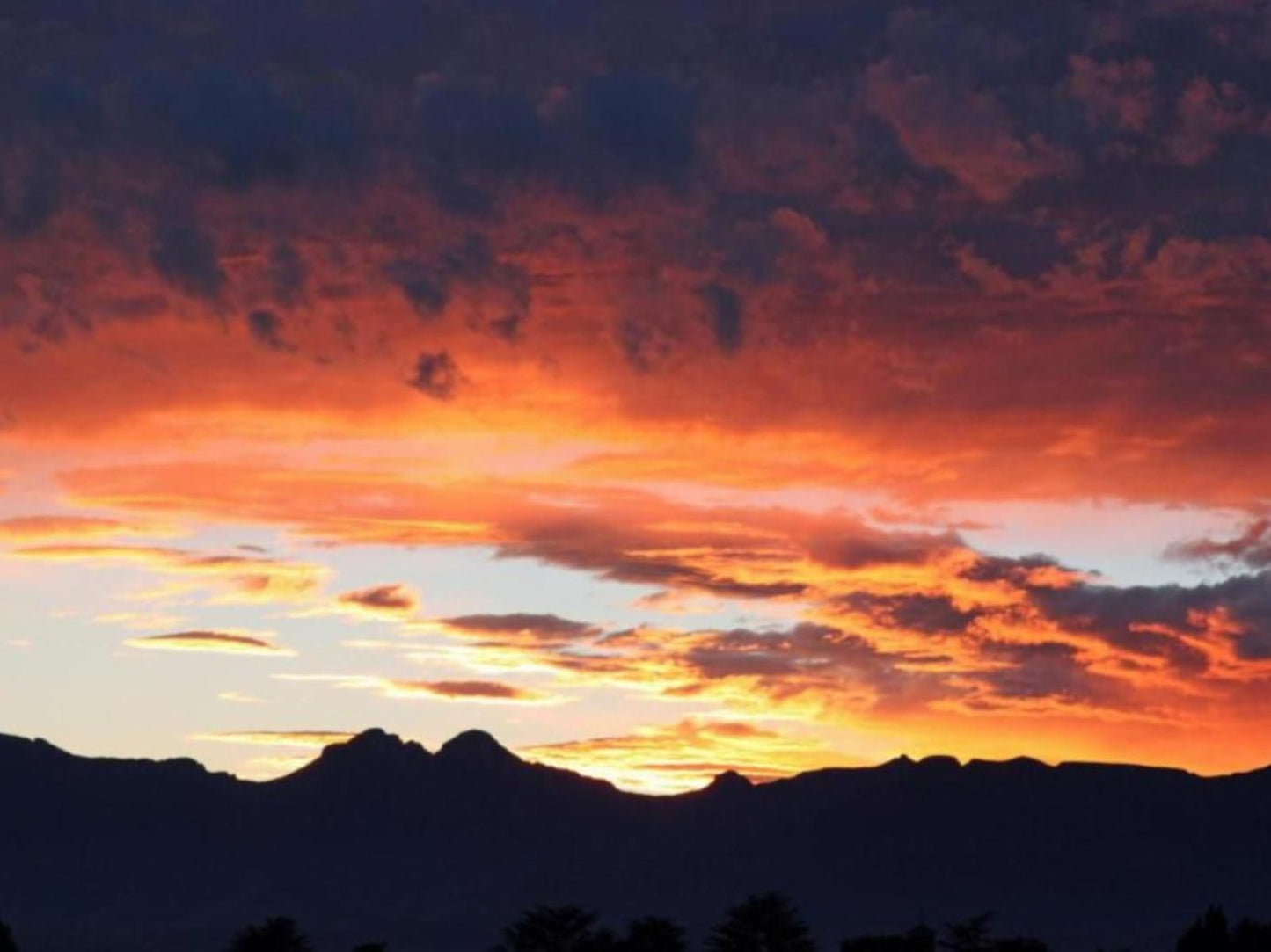 Hopton House Clarens Free State South Africa Sky, Nature, Sunset