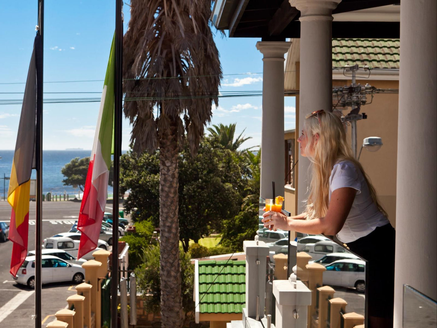 Hotel On The Promenade, Palm Tree, Plant, Nature, Wood