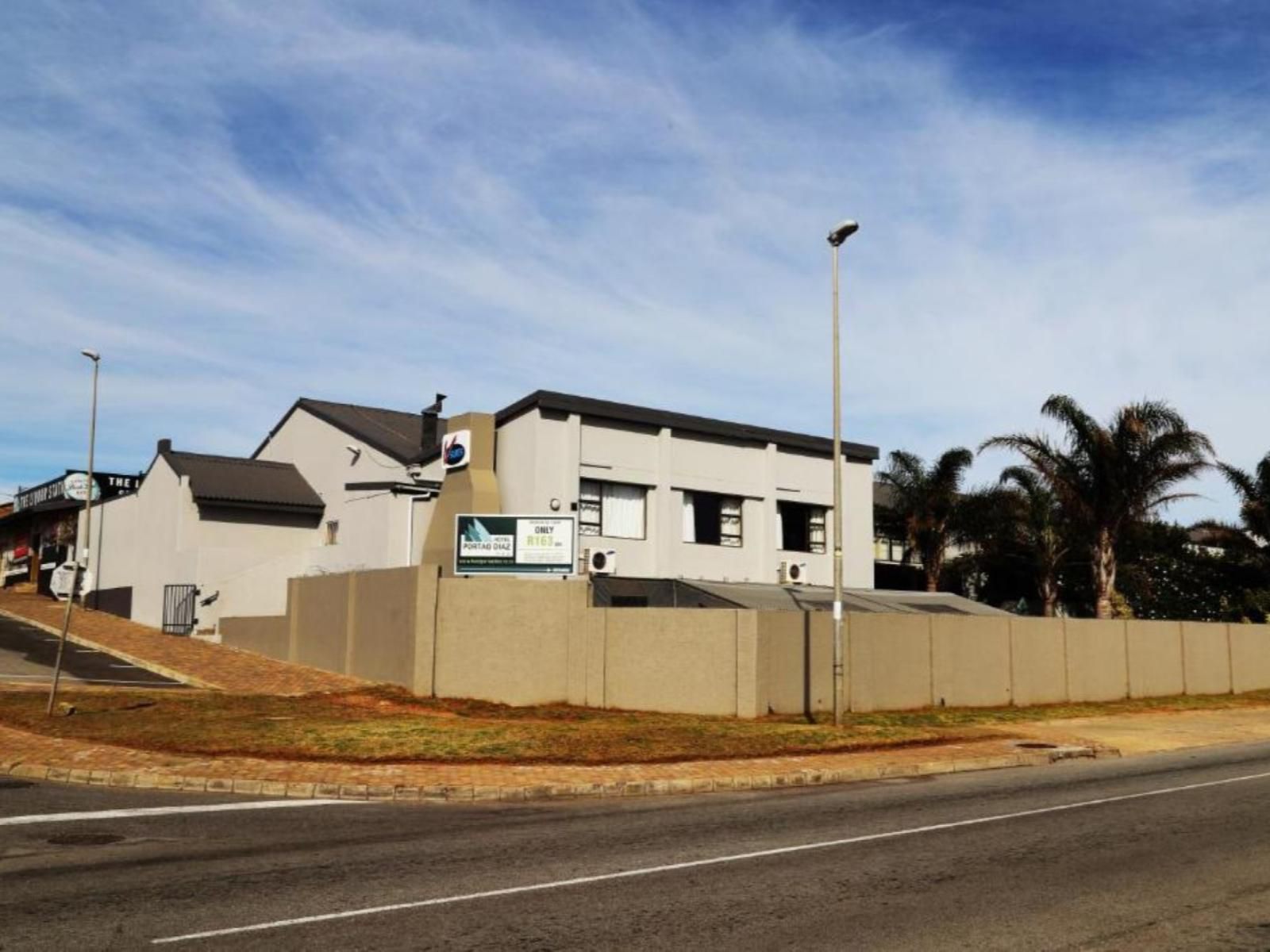 Hotel Portao Diaz Fairview Mossel Bay Mossel Bay Western Cape South Africa Complementary Colors, House, Building, Architecture, Palm Tree, Plant, Nature, Wood, Sign