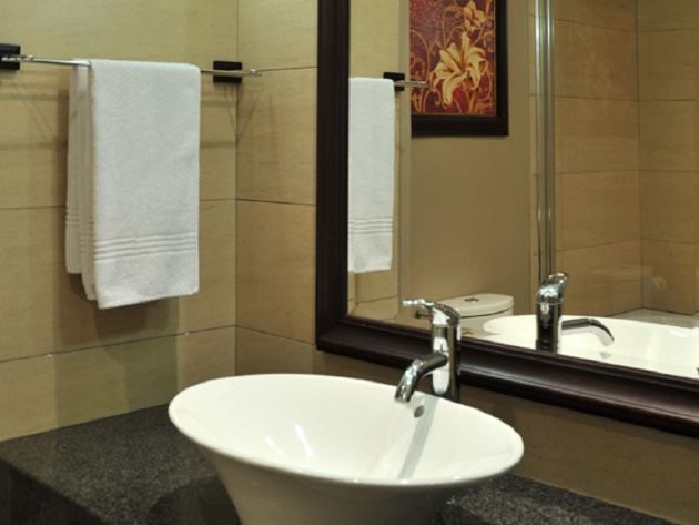 Hotel Promenade Nelspruit Mpumalanga South Africa Sepia Tones, Bathroom