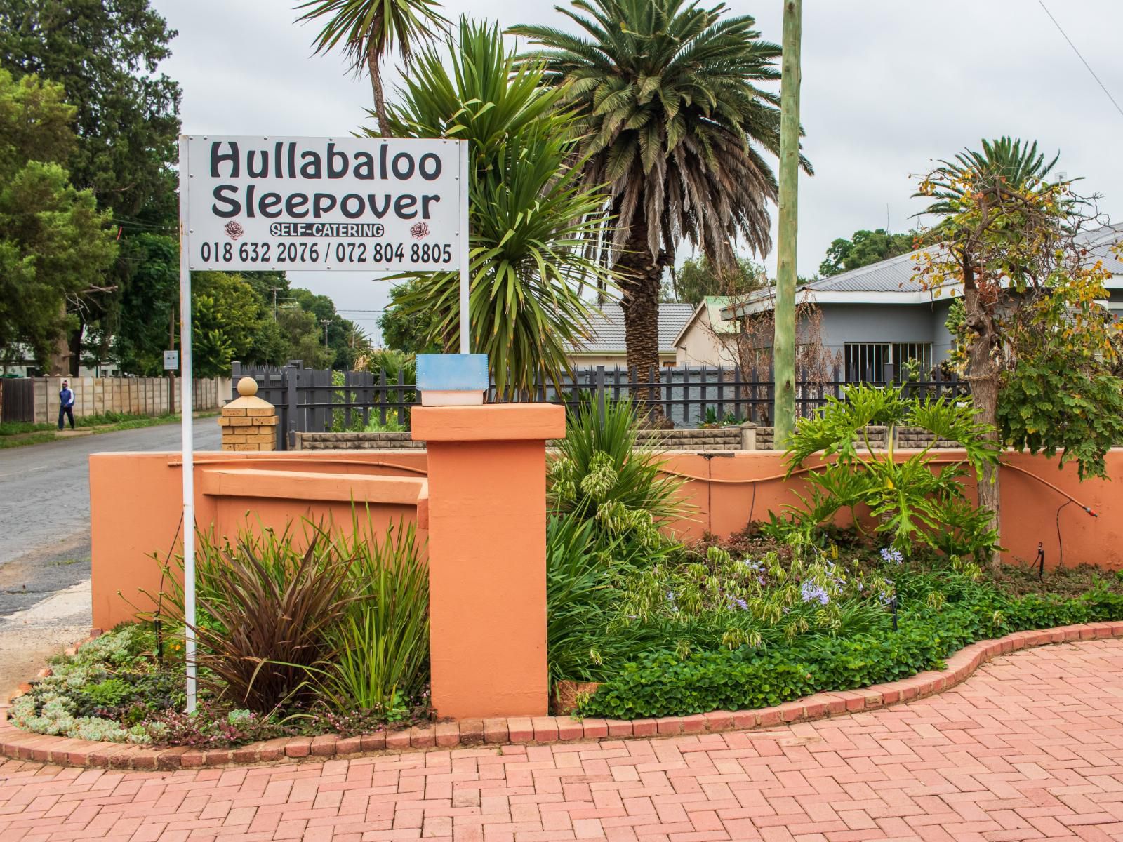 Hullabaloo Sleepover Lichtenburg North West Province South Africa House, Building, Architecture, Palm Tree, Plant, Nature, Wood, Sign