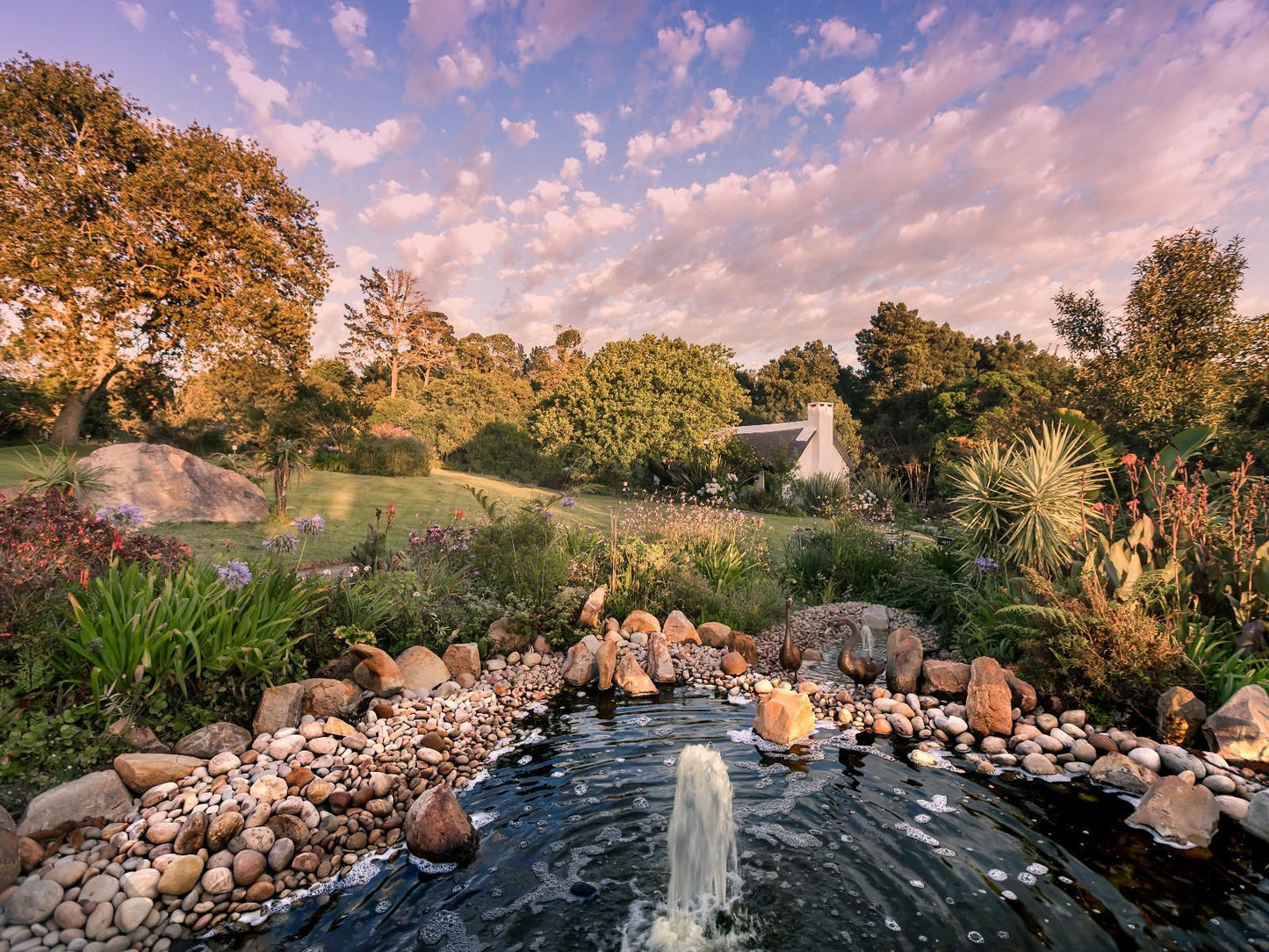 Hunter'S Country House, River, Nature, Waters, Garden, Plant