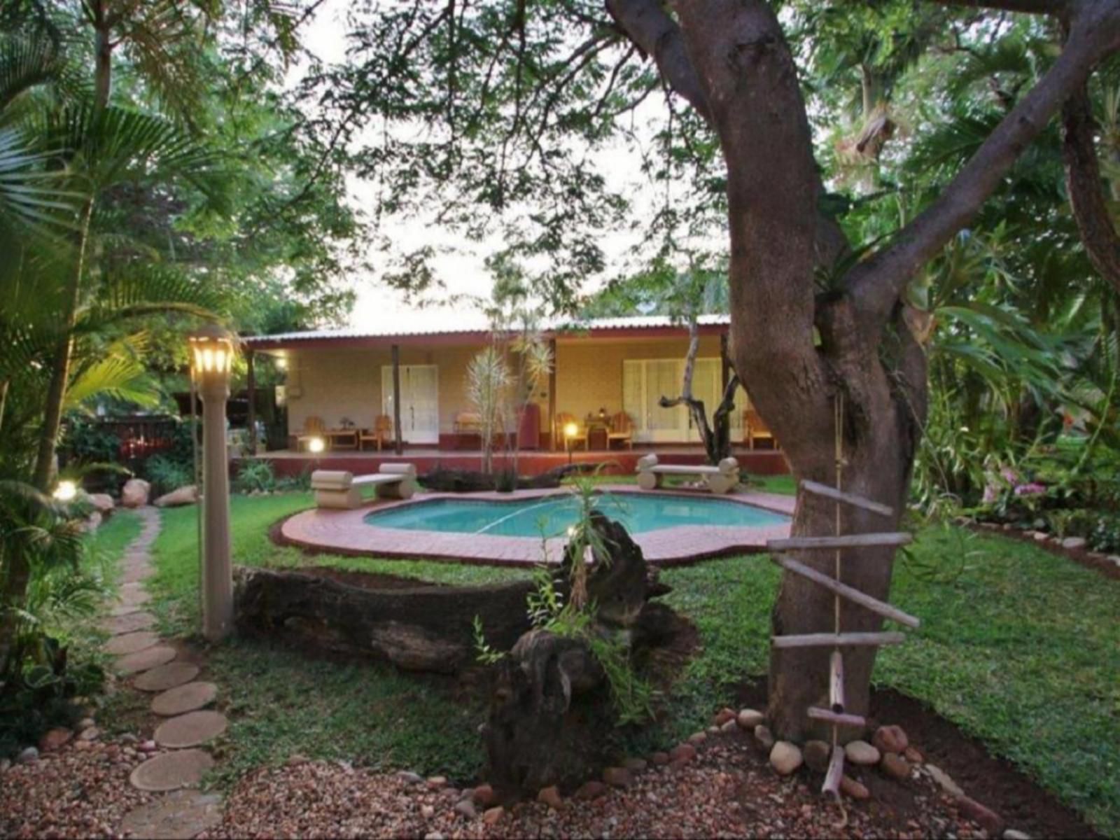 Hunters Rest Guest House Hoedspruit Limpopo Province South Africa House, Building, Architecture, Palm Tree, Plant, Nature, Wood, Garden, Swimming Pool