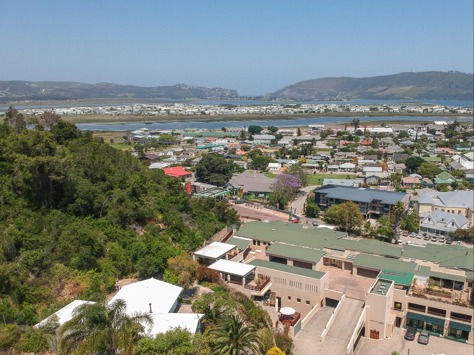 Hurley House Knysna Knysna Central Knysna Western Cape South Africa Complementary Colors, House, Building, Architecture, Palm Tree, Plant, Nature, Wood, Aerial Photography, City