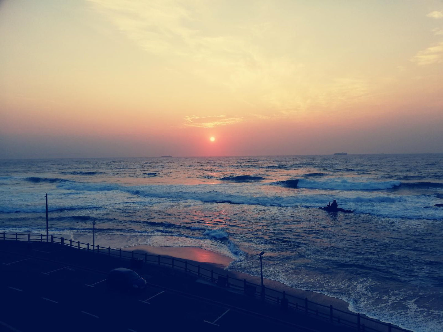 Idwala Tides Umdloti Beach Front Umdloti Beach Durban Kwazulu Natal South Africa Beach, Nature, Sand, Wave, Waters, Ocean, Sunset, Sky