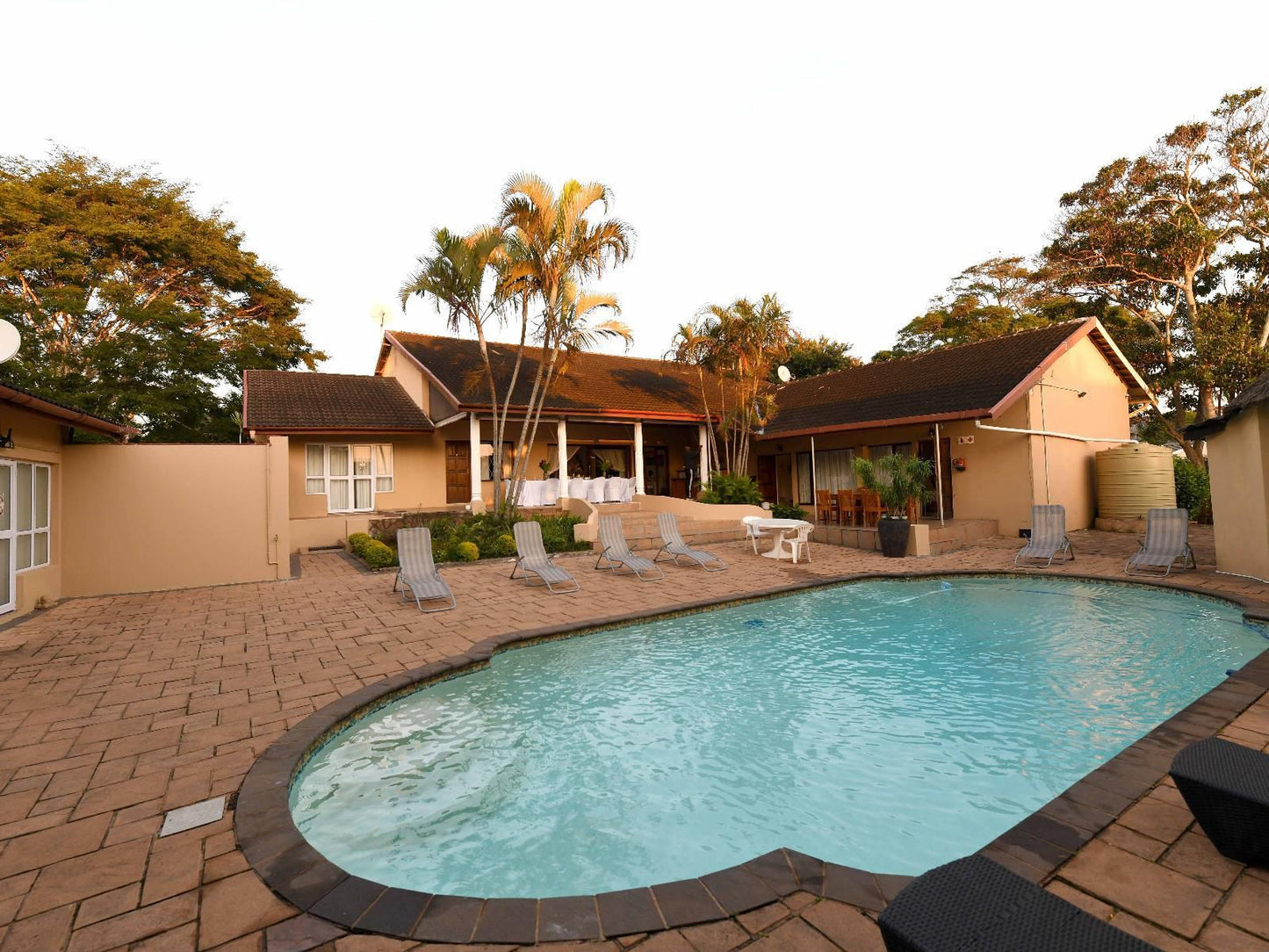 Ihawu Guest House Westville Durban Kwazulu Natal South Africa House, Building, Architecture, Palm Tree, Plant, Nature, Wood, Swimming Pool