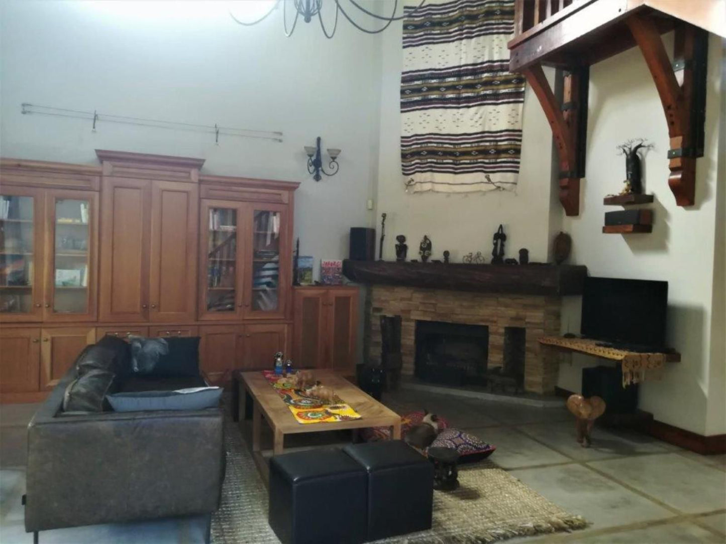 Ikamu S Lodge Verwoerd Park Johannesburg Gauteng South Africa Fireplace, Living Room