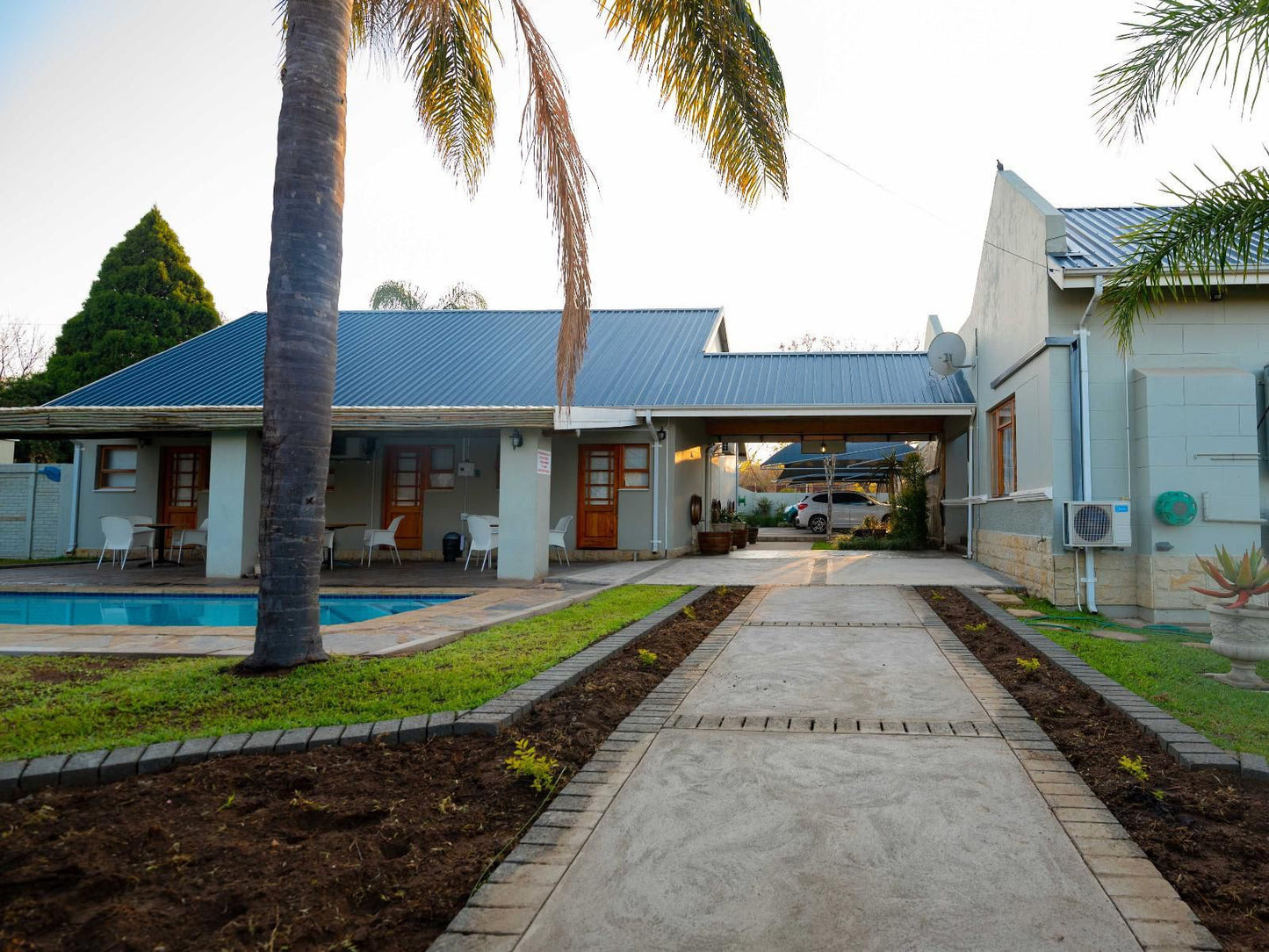 Presidents Boutique Lodge By Ilawu Vryheid Kwazulu Natal South Africa House, Building, Architecture, Palm Tree, Plant, Nature, Wood, Swimming Pool