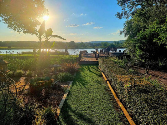Imbabali Retreat And Venue Hekpoort Krugersdorp North West Province South Africa River, Nature, Waters, Sunset, Sky