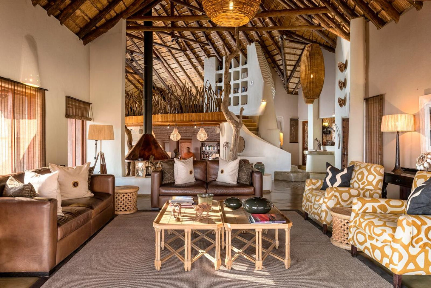 Impodimo Game Lodge Madikwe Game Reserve North West Province South Africa Living Room