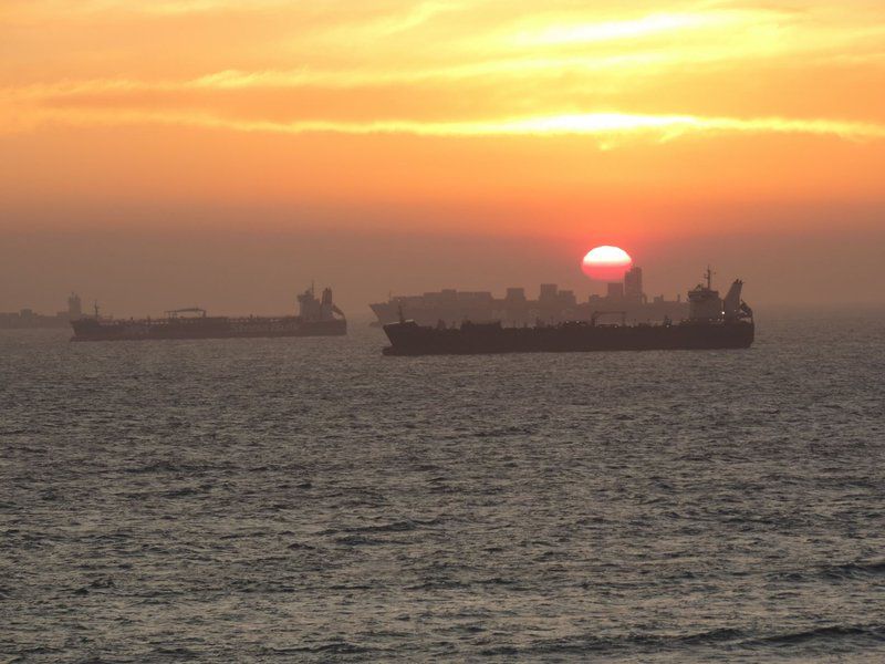 Infinite Ocean View Bloubergrant Blouberg Western Cape South Africa Ship, Vehicle, Sky, Nature, Ocean, Waters, Sunset