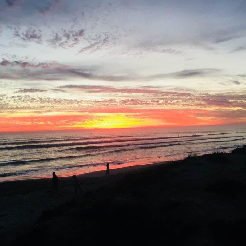 Infinity Self Catering Beachfront Apartment 302 Bloubergstrand Blouberg Western Cape South Africa Beach, Nature, Sand, Pier, Architecture, Sky, Ocean, Waters, Sunset