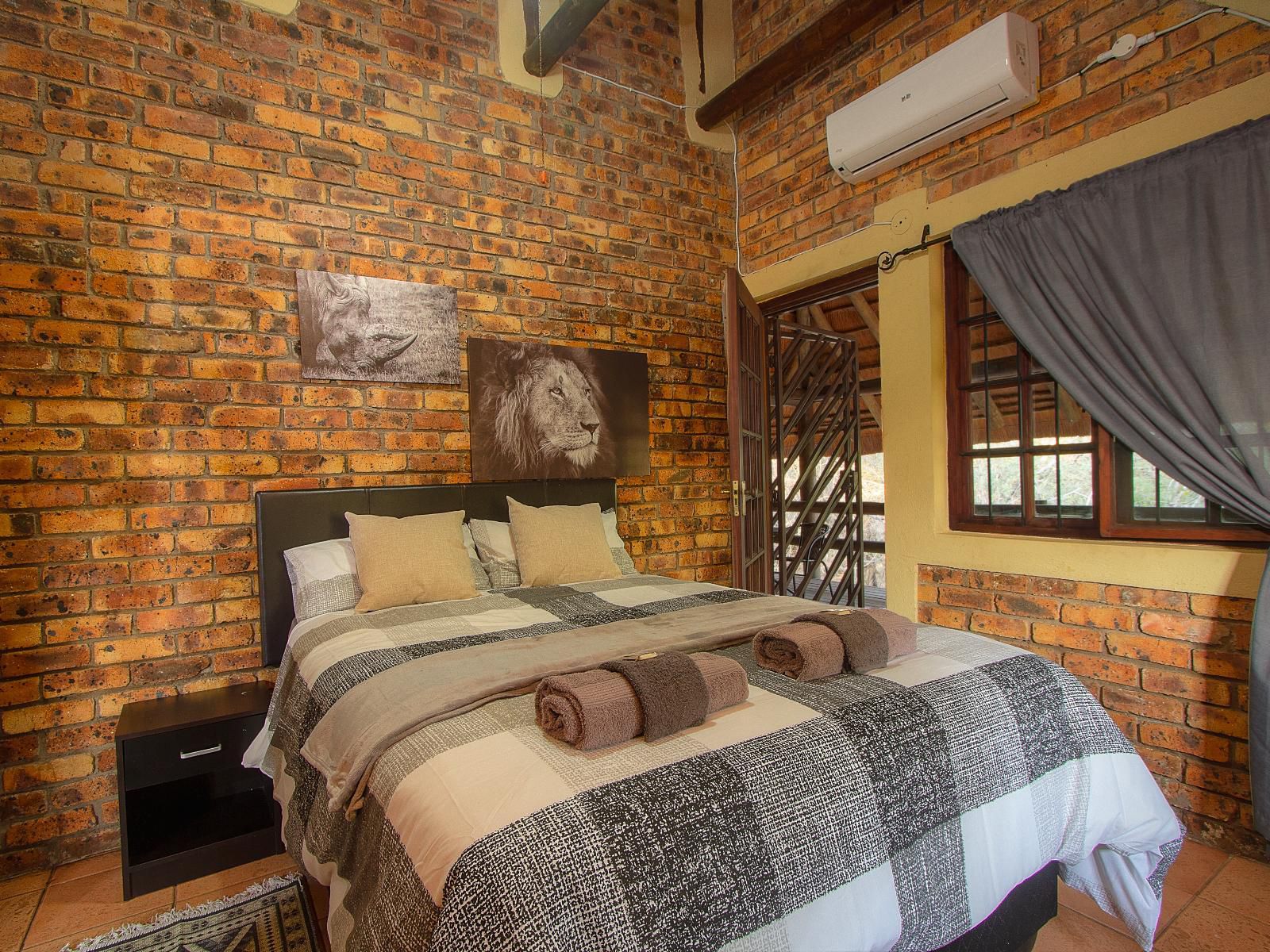 Inkwazi Place Marloth Park Mpumalanga South Africa Wall, Architecture, Bedroom, Brick Texture, Texture