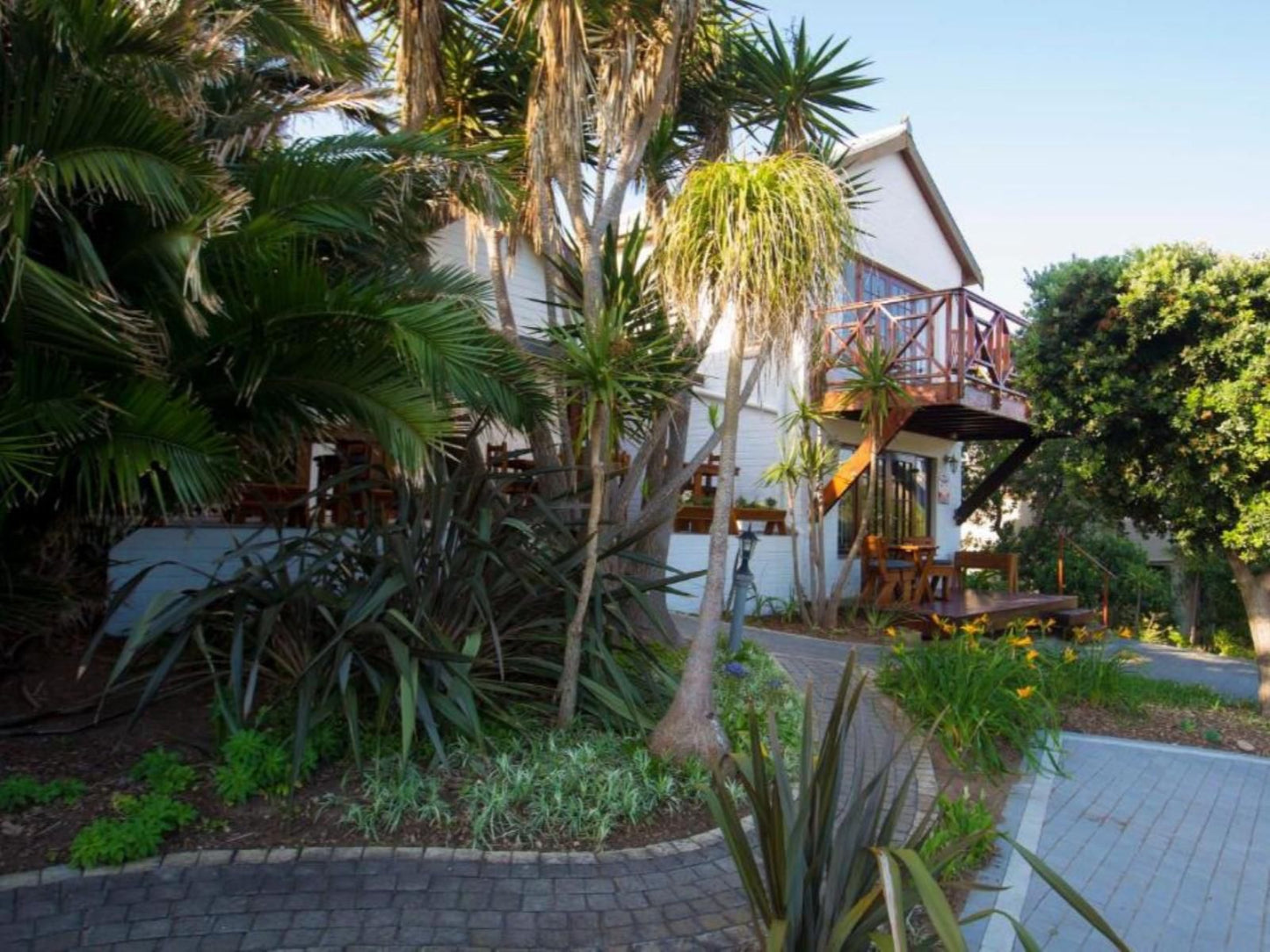 Inn2Wilderness Wilderness Western Cape South Africa House, Building, Architecture, Palm Tree, Plant, Nature, Wood, Garden