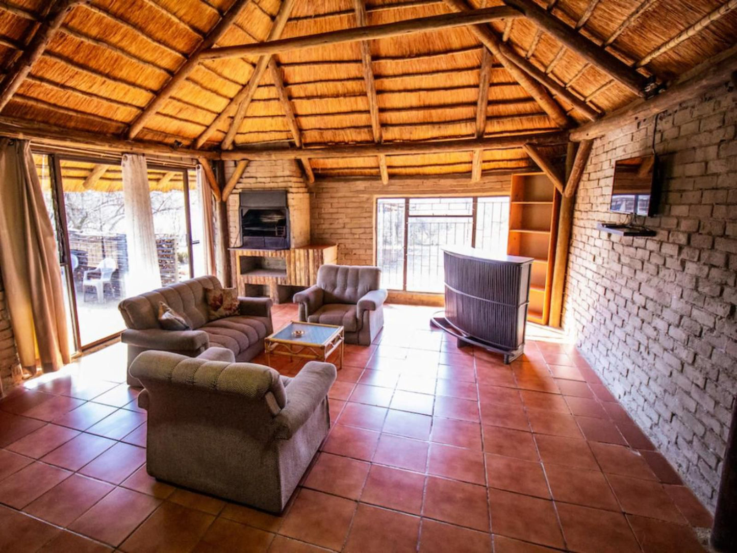 Inyala Game Lodge Ventersdorp North West Province South Africa Cabin, Building, Architecture, Living Room
