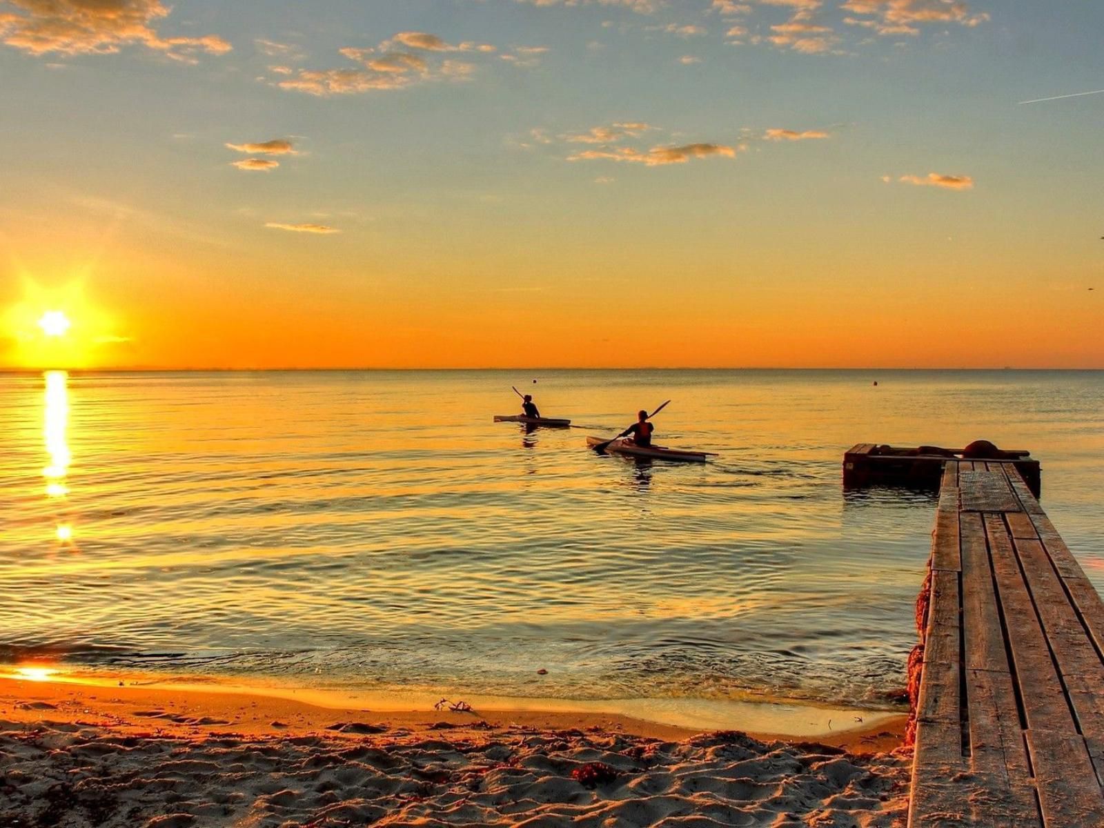 Inyoni Rocks Cabanas, Beach, Nature, Sand, Ocean, Waters, Stand Up Paddling, Funsport, Sport, Water Sport, Sunset, Sky