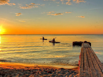 Inyoni Rocks Cabanas, Beach, Nature, Sand, Ocean, Waters, Stand Up Paddling, Funsport, Sport, Water Sport, Sunset, Sky