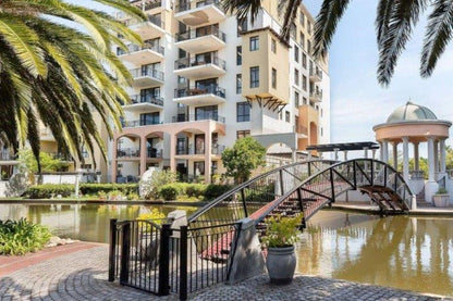 Island Club La302N By Ctha Century City Cape Town Western Cape South Africa Balcony, Architecture, House, Building, Palm Tree, Plant, Nature, Wood, River, Waters