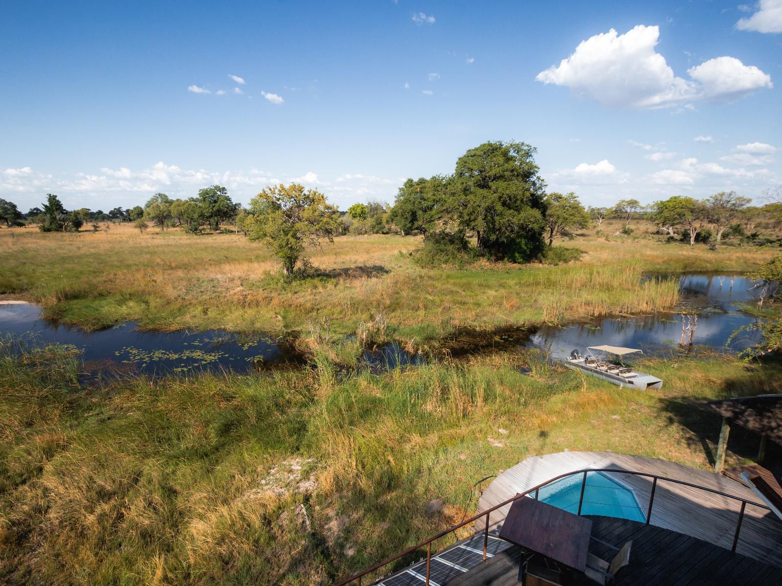 Jackalberry Tented Camp, River, Nature, Waters, Lowland