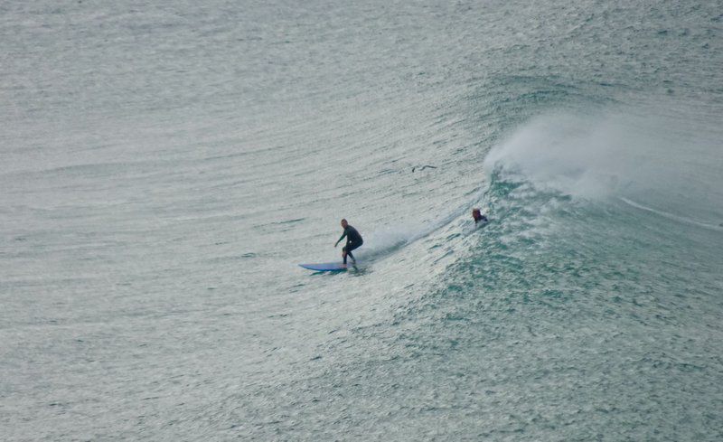 Surfer S Watch At Bruce S St Francis Bay Eastern Cape South Africa Colorless, Nature, Ocean, Waters, Sport, Surfing, Funsport, Water Sport