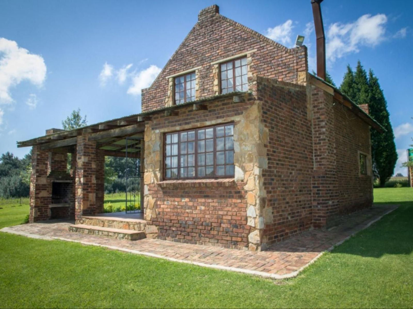 Jocks Cottages Dullstroom Mpumalanga South Africa Complementary Colors, House, Building, Architecture, Brick Texture, Texture