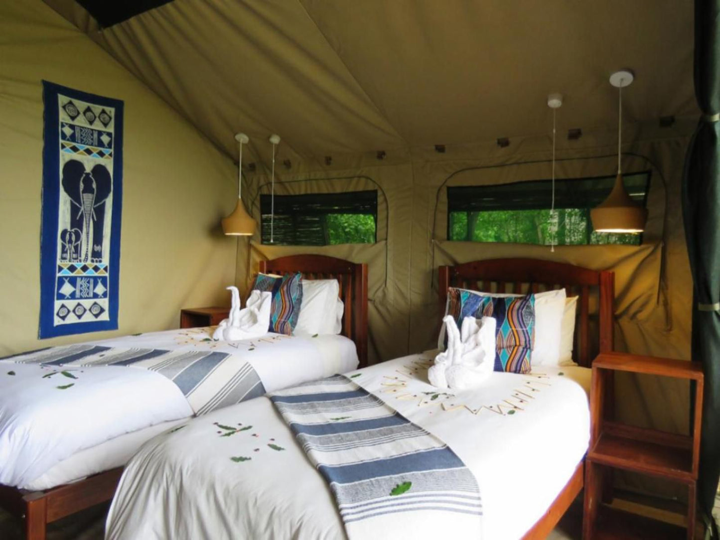 Jumbo Junction Camp Okavango Delta North West Botswana Tent, Architecture, Bedroom