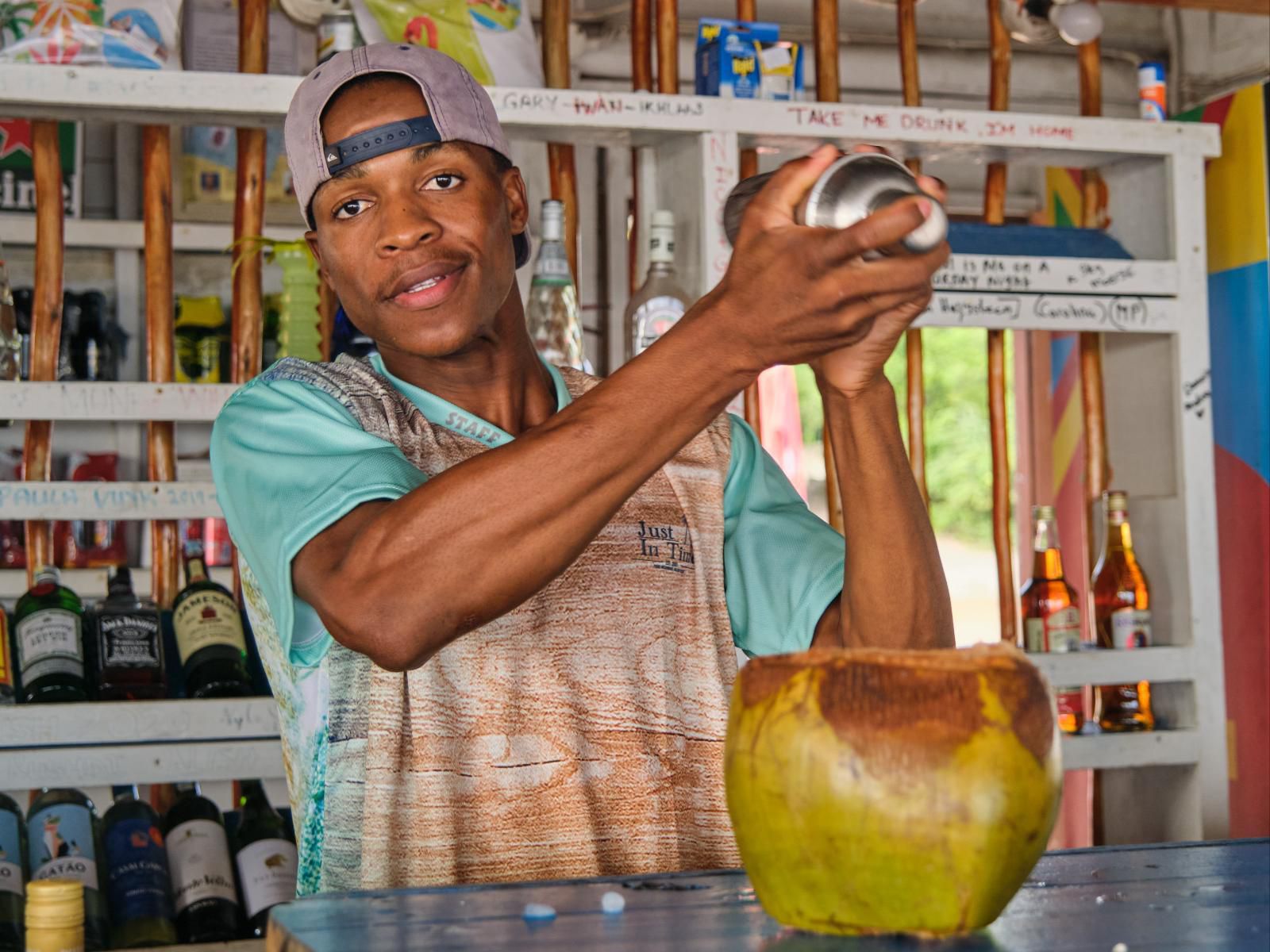 Just In Time Prime Mozambique Holiday Resort, Face, Person, One Face, Portrait, Food, Frontal Face, Male, Adult, Eyes Open, Beard