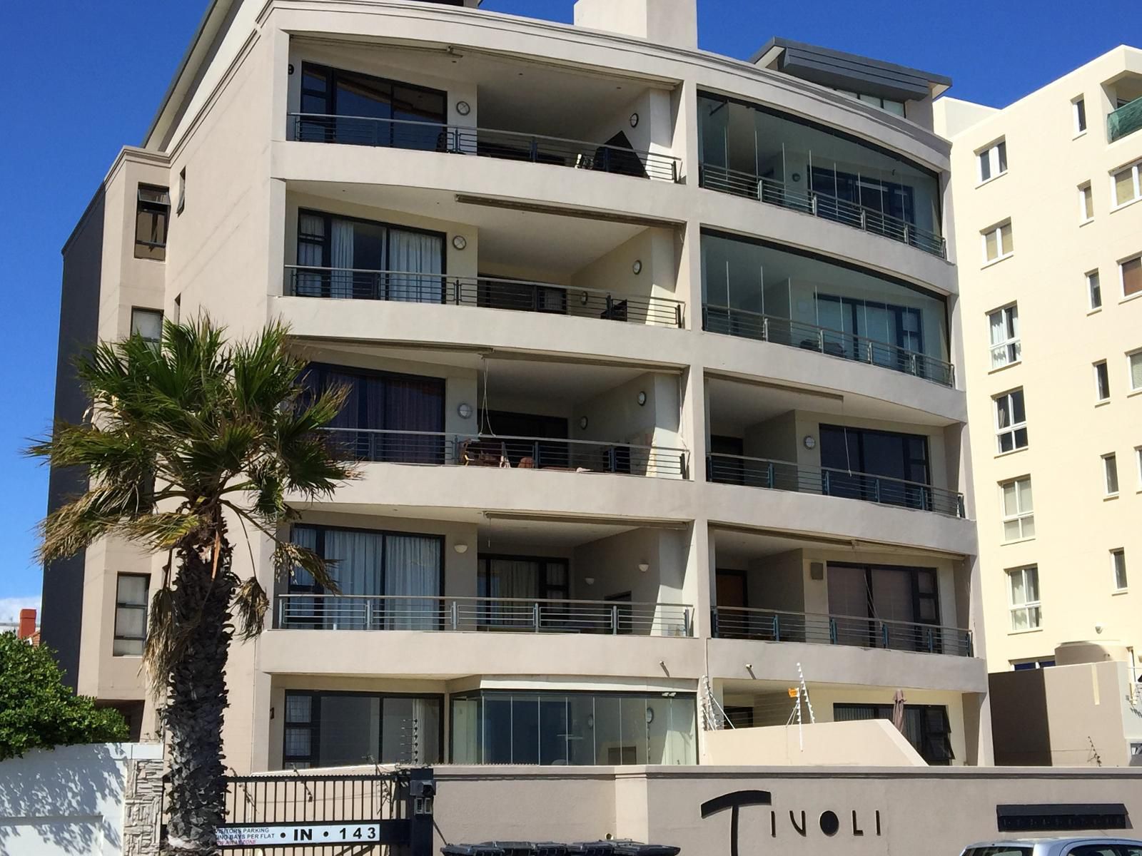 Just Property Strand Western Cape South Africa Balcony, Architecture, House, Building, Palm Tree, Plant, Nature, Wood, Sign