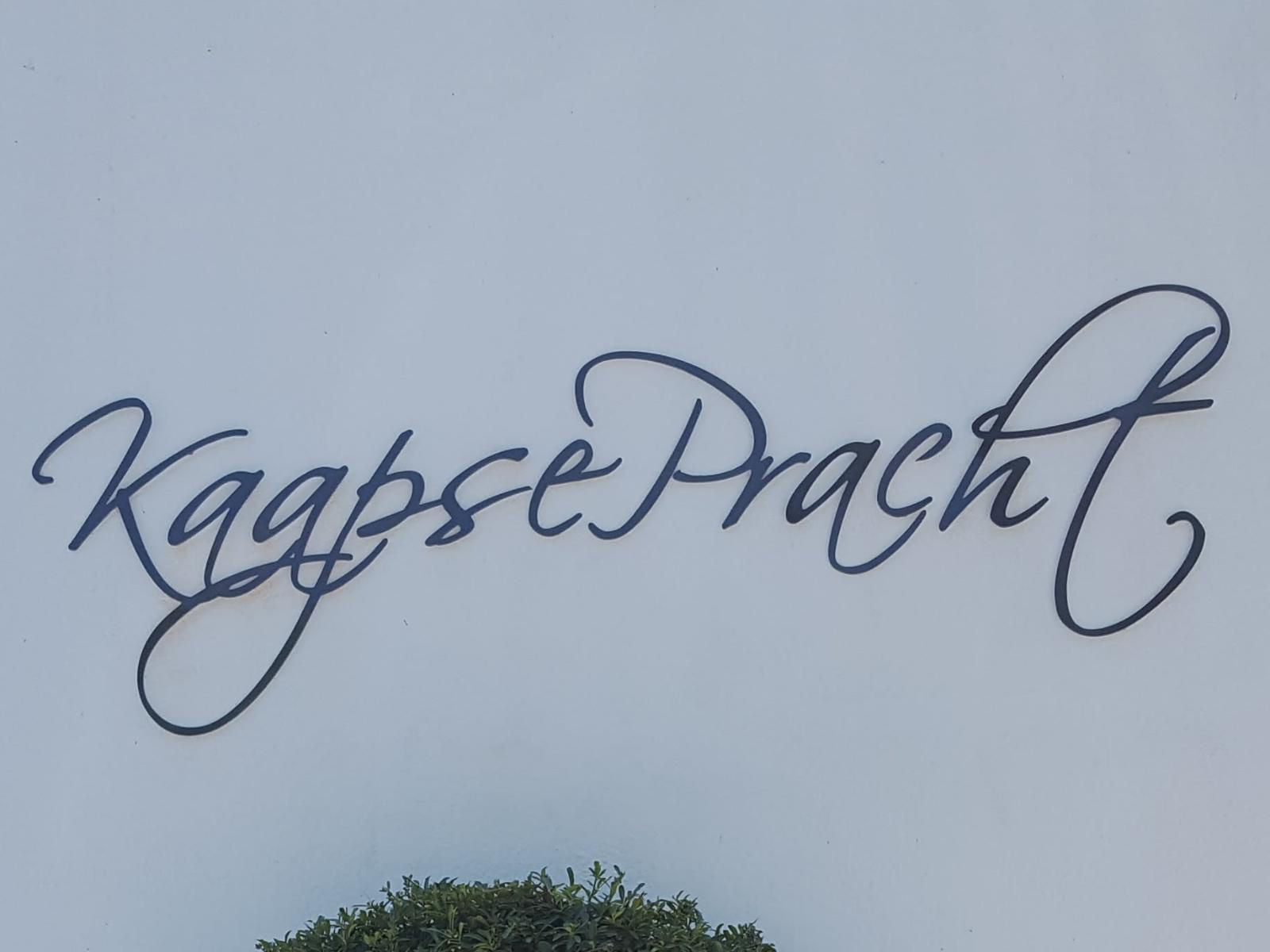 Kaapsepracht Bed And Breakfast Greenway Rise Somerset West Western Cape South Africa Sign, Text