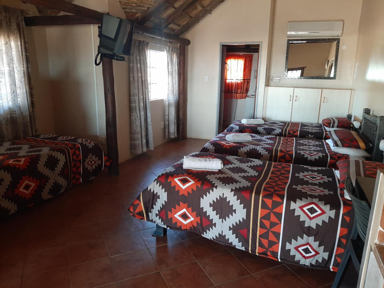 Kalahari Monate Lodge, Double Chalet, Bedroom