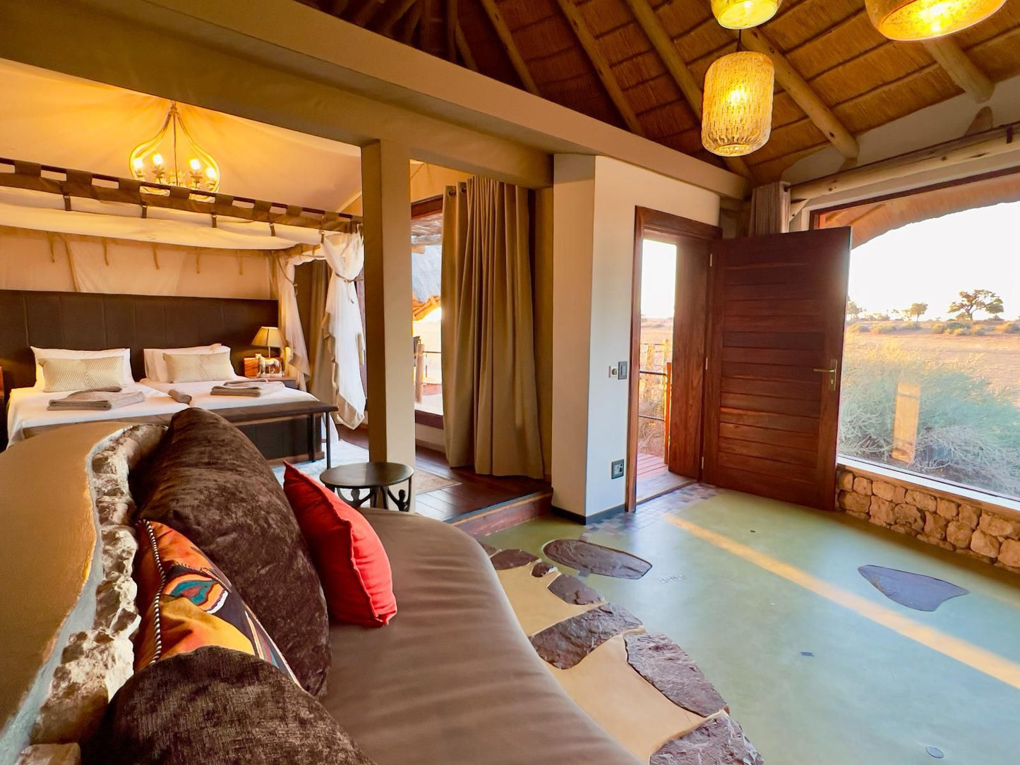 Kalahari Red Dunes Lodge, Bedroom