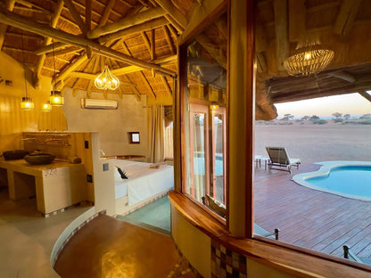 Kalahari Red Dunes Lodge, Superior Suite 1, Sauna, Wood