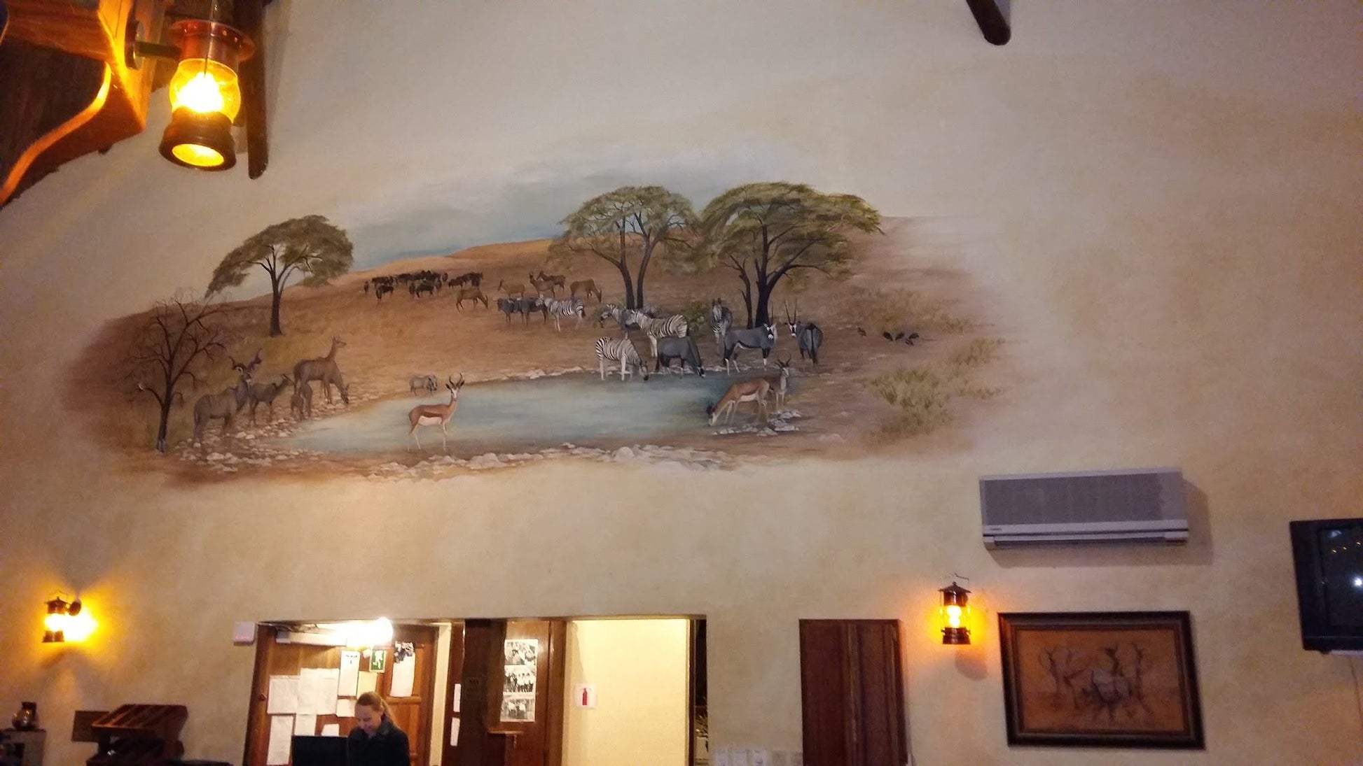 Kalahari Lodge Kimberley Northern Cape South Africa Painting, Art