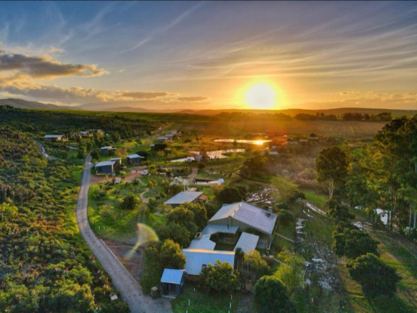 Kam Bati River Resort Swellendam Western Cape South Africa Sky, Nature, Sunset