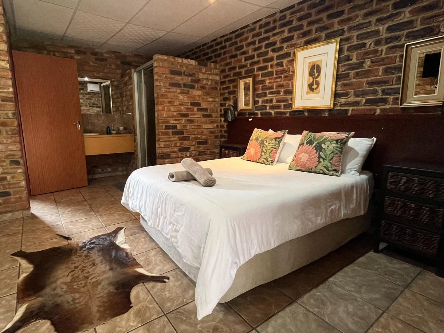 Kameelboom Lodge Vryburg North West Province South Africa Cat, Mammal, Animal, Pet, Bedroom, Brick Texture, Texture