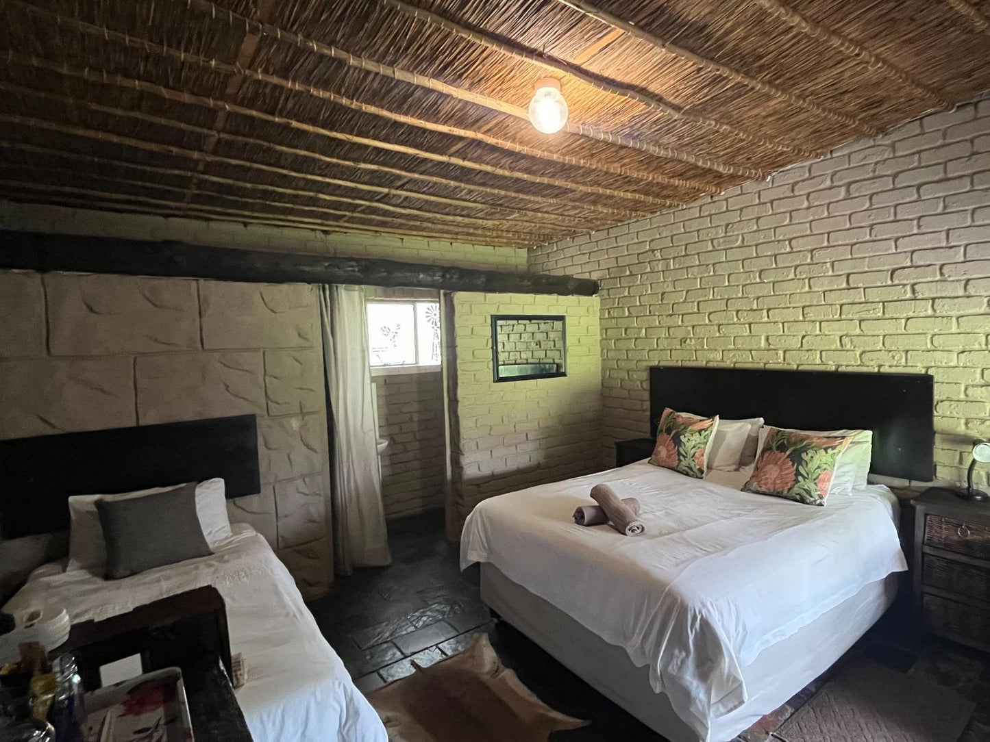 Triple Room with double and single bed @ Kameelboom Lodge