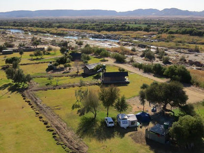 Kameeldoring Camping Augrabies Northern Cape South Africa Aerial Photography